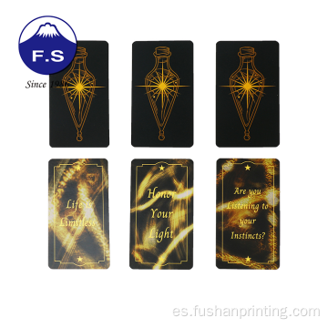 Juego de cartas impreso de juego Golden Edge personalizado